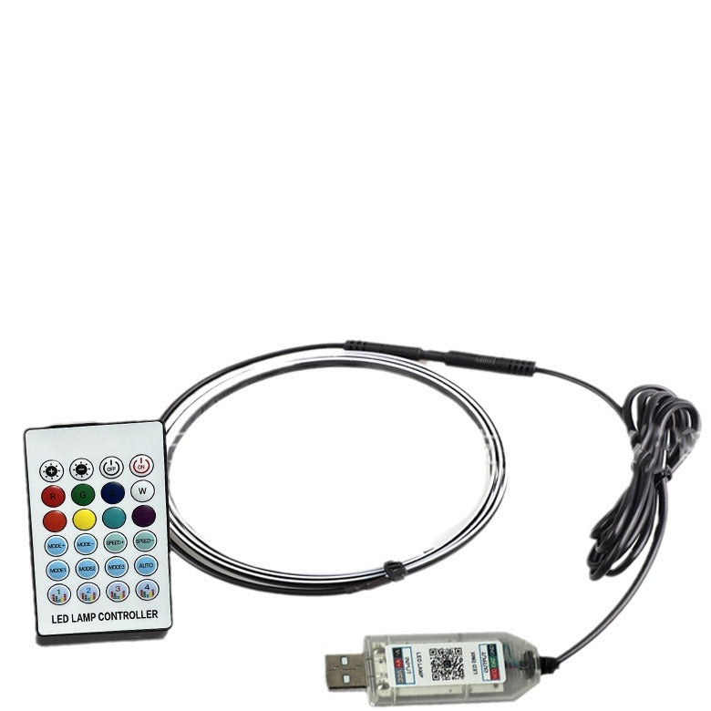 Lumière d'ambiance de voiture USB musicale