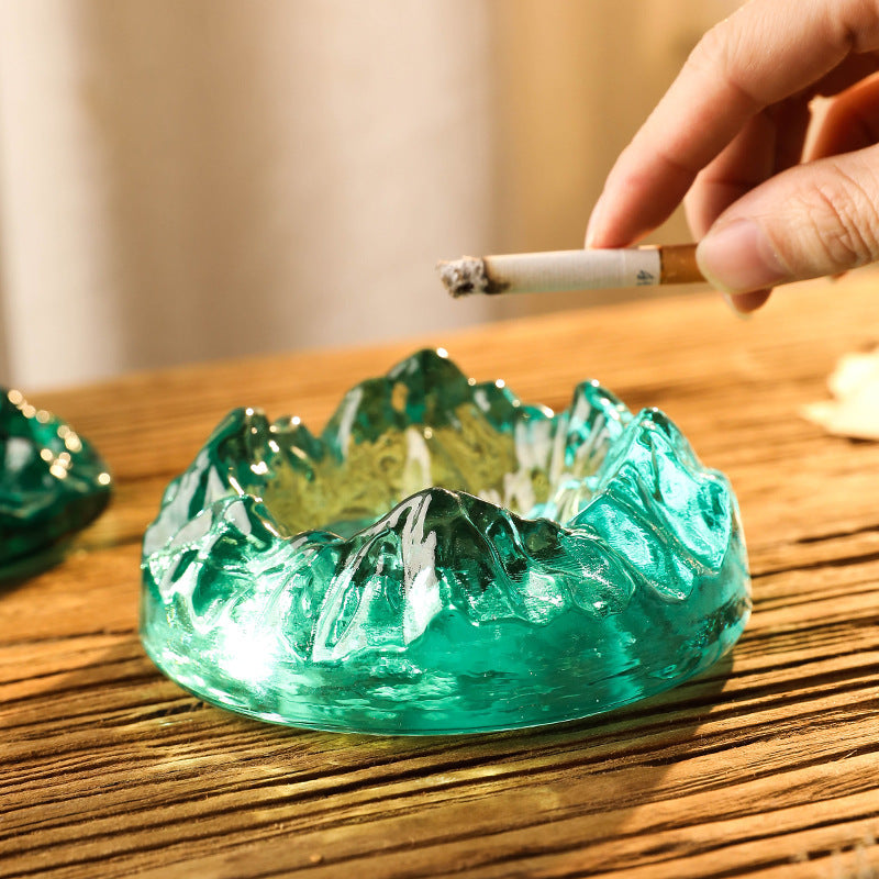 Glass Ashtray Creative Household Coffee Table