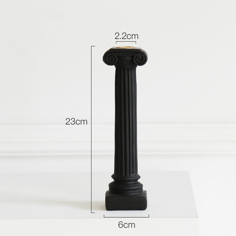 Ancient Greek Ionian Roman Column Aroma Candle Holder