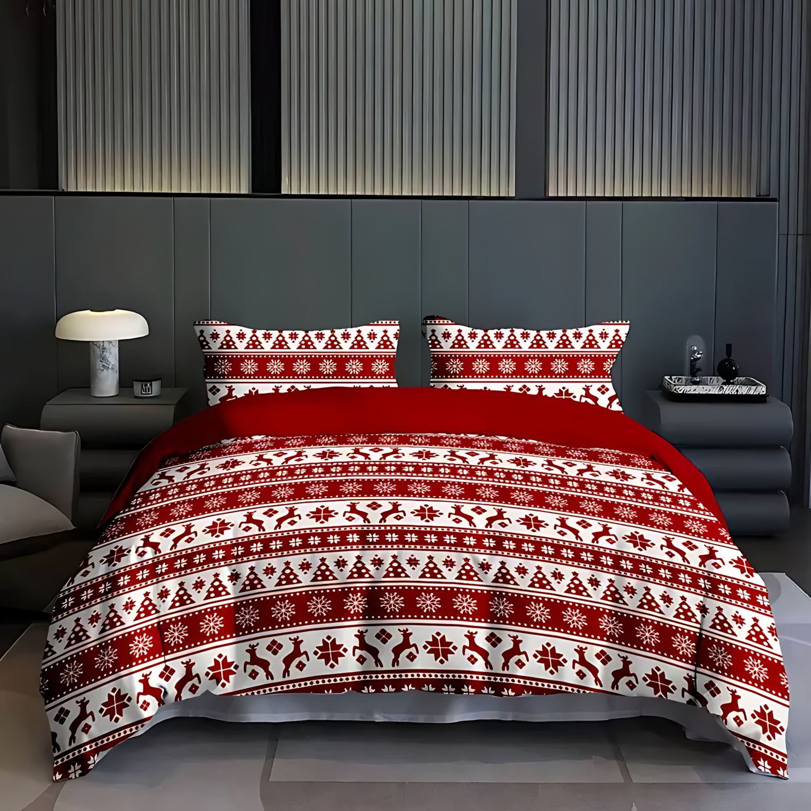 High-definition Digital Printing Brushed Bedding Set