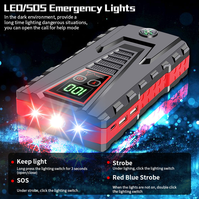 Emergency Starting Power Supply For Automobiles