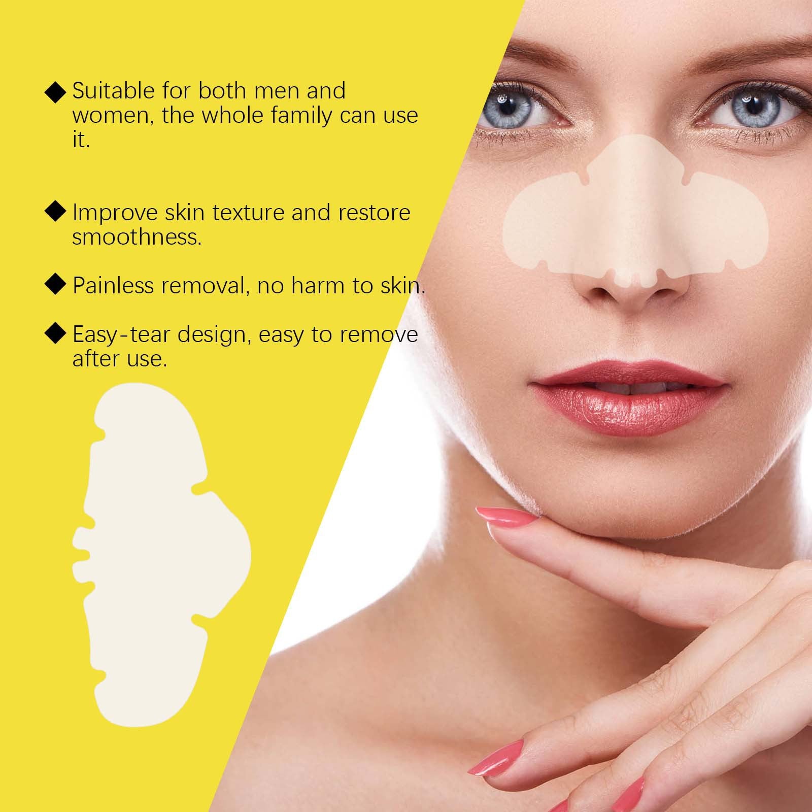 Nettoyant visage hydrocolloïde invisible pour les pores et l'acné