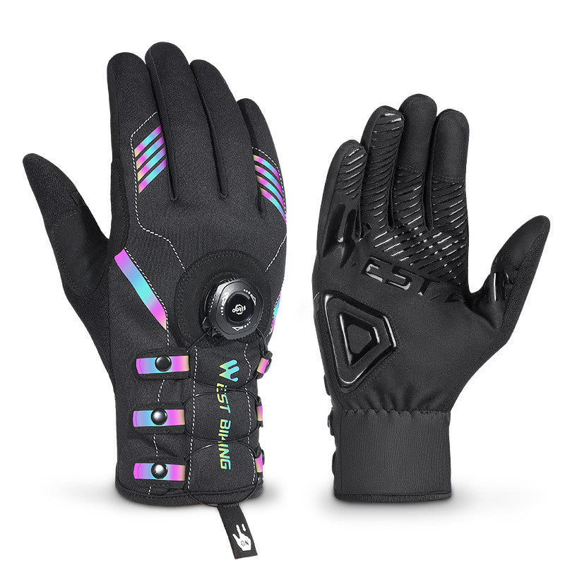 Breathable Spring And Summer All-finger Anti-slip Wear-resistant Gloves