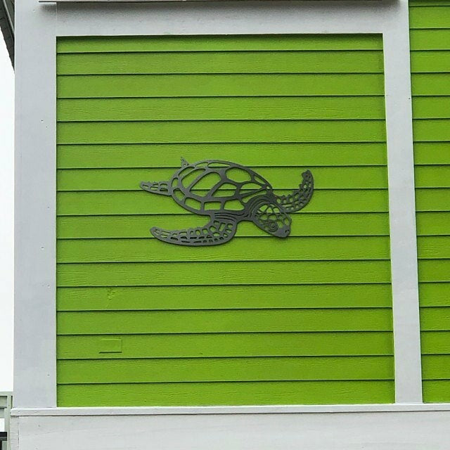 Metal Wrought Iron Crafts Turtle Interior Living Room Decorations