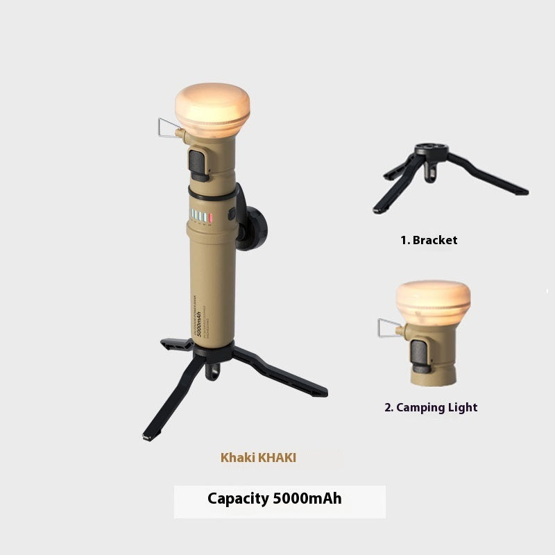Lampe d'éclairage extérieur pour ambiance de camping sauvage