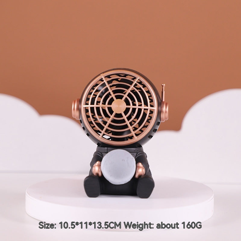 USB Small Fan Mini Student Dormitory Astronaut