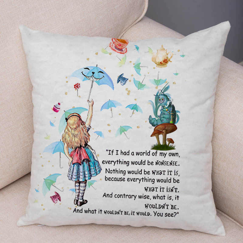 Cartoon Animal Home Sofa Pillow Cushion Cover Digital Printing