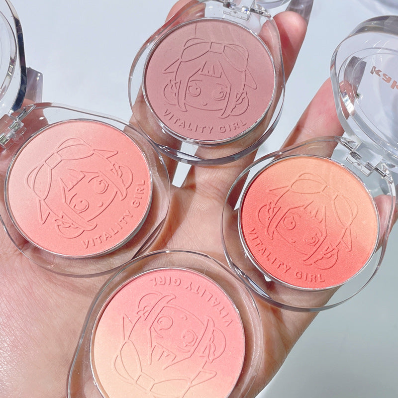 Fard à Joues Naturel Effet Dégradé Compact pour Fard à Joues et Contour des Joues