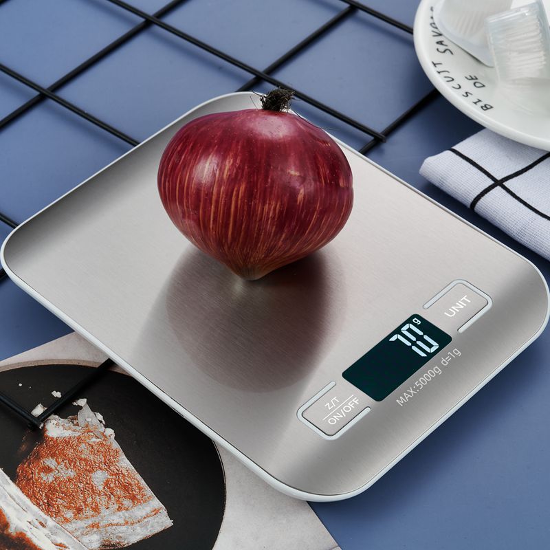 Balance électronique ménagère en acier inoxydable pour la pâtisserie