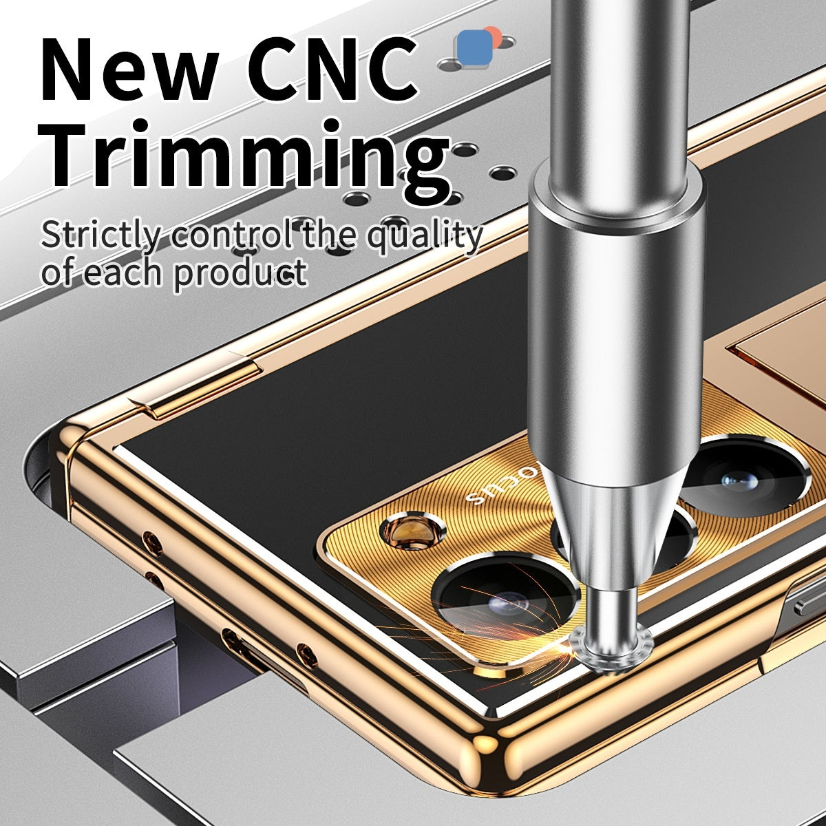 Phone Case Aluminum Alloy Gemel Folding