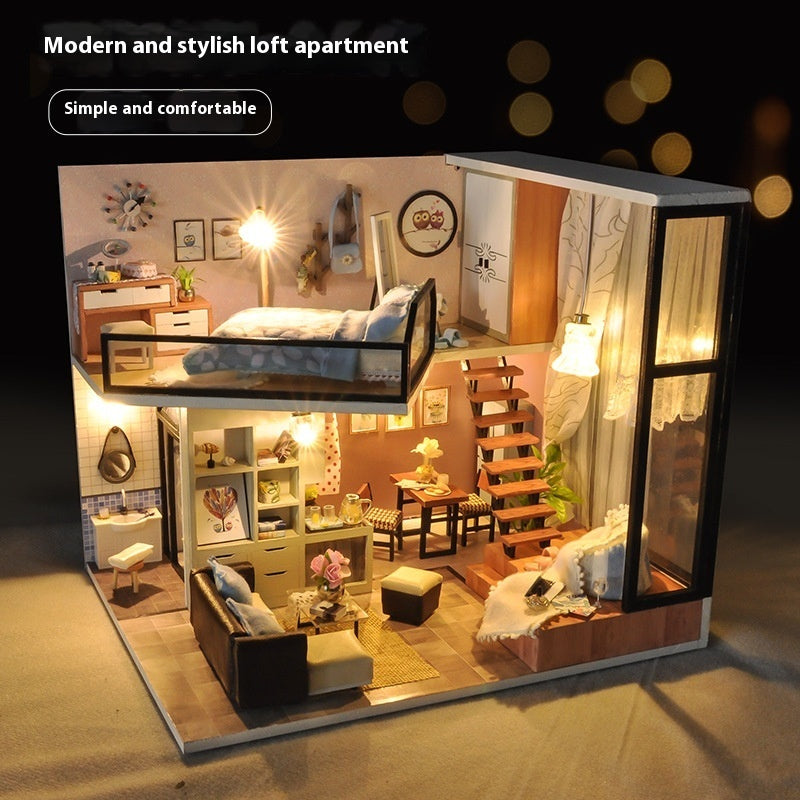 Diy Cottage Manual Assembly Model Toy Puzzle