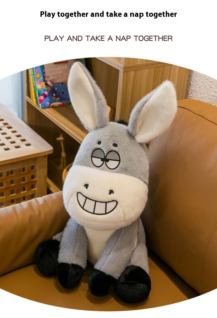 Jouets en peluche Ane Poupée Dormir Lit