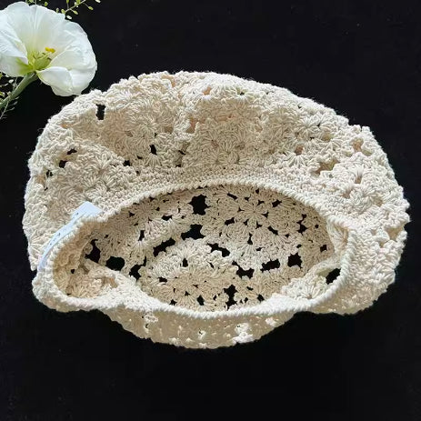 Béret Creux Fait Main Rétro Original