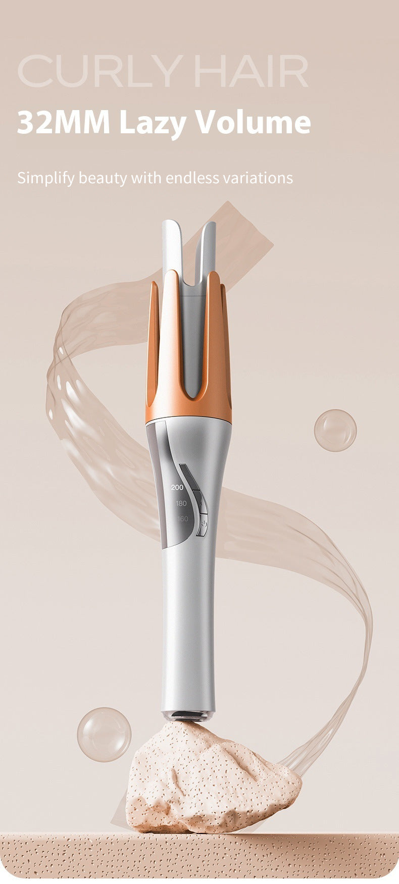 Automatic Hair Curler Portable Multifunction Curlers Hair Perm