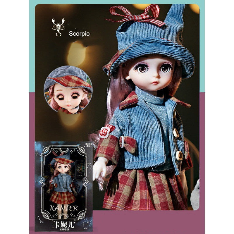 12 Constellation Large Doll Girl Simulation