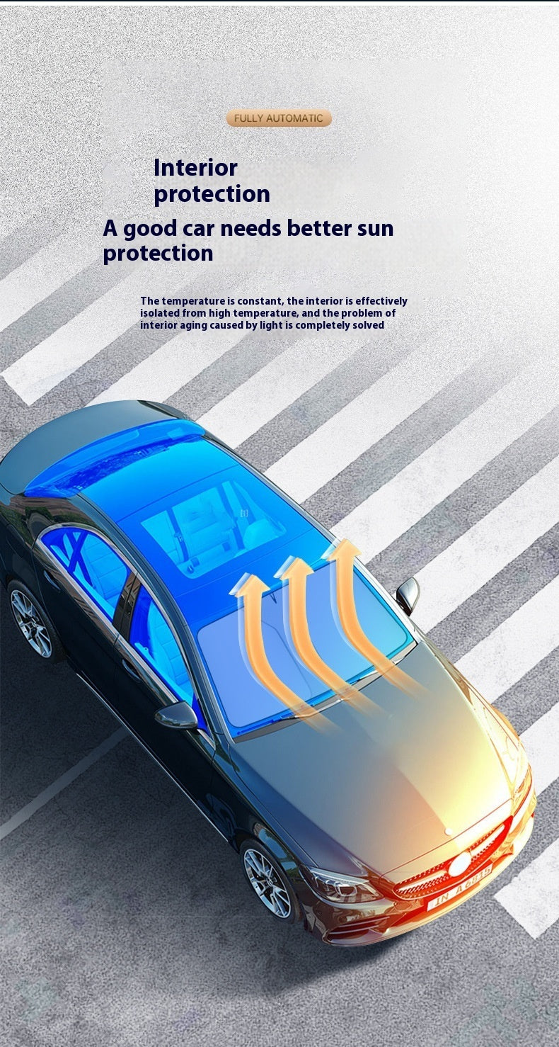 Summer Car Front Windshield Sun Protection And Thermal Insulation Sunshade