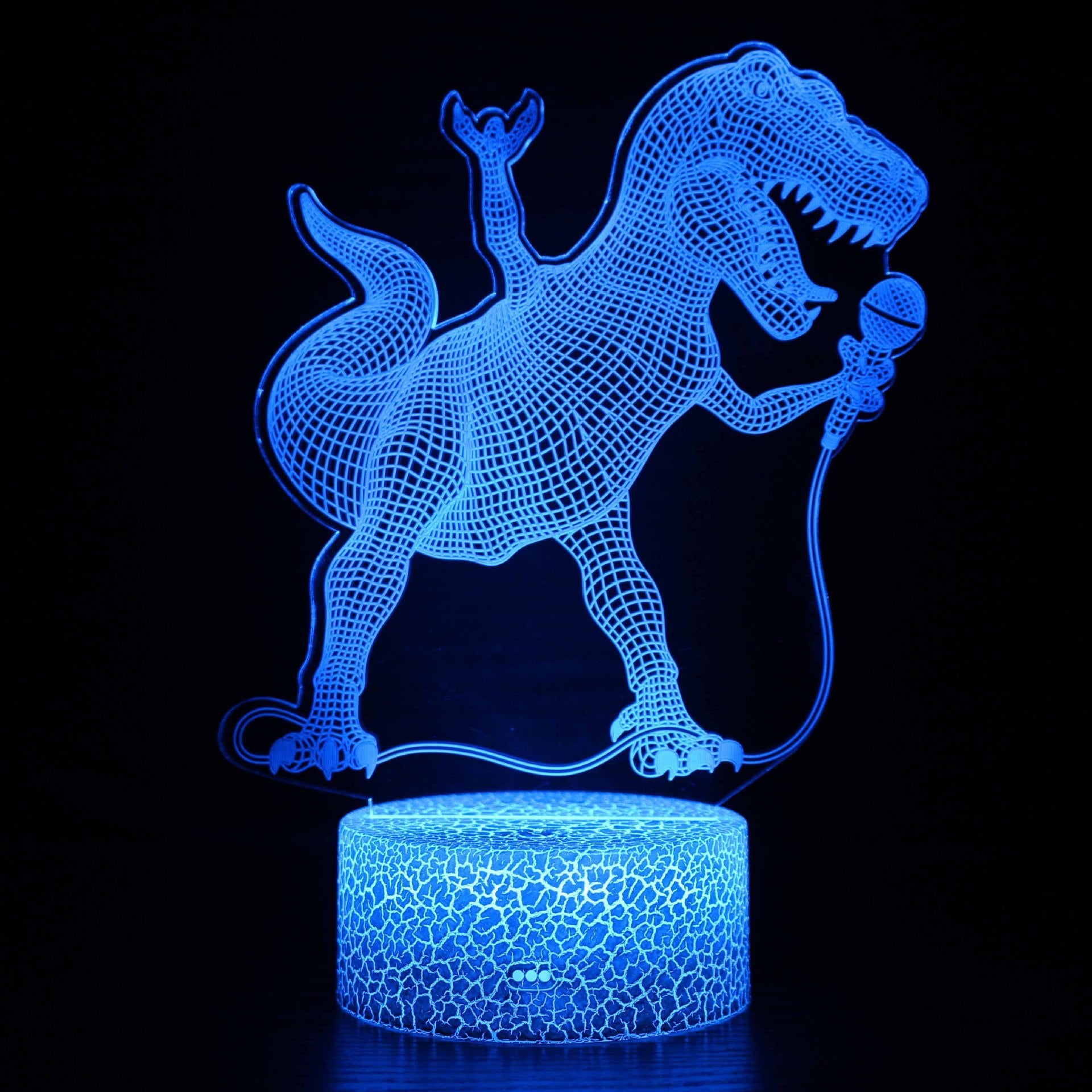 Led Remote Control Colorful Touch Creative Gift Light Bedside Lamp
