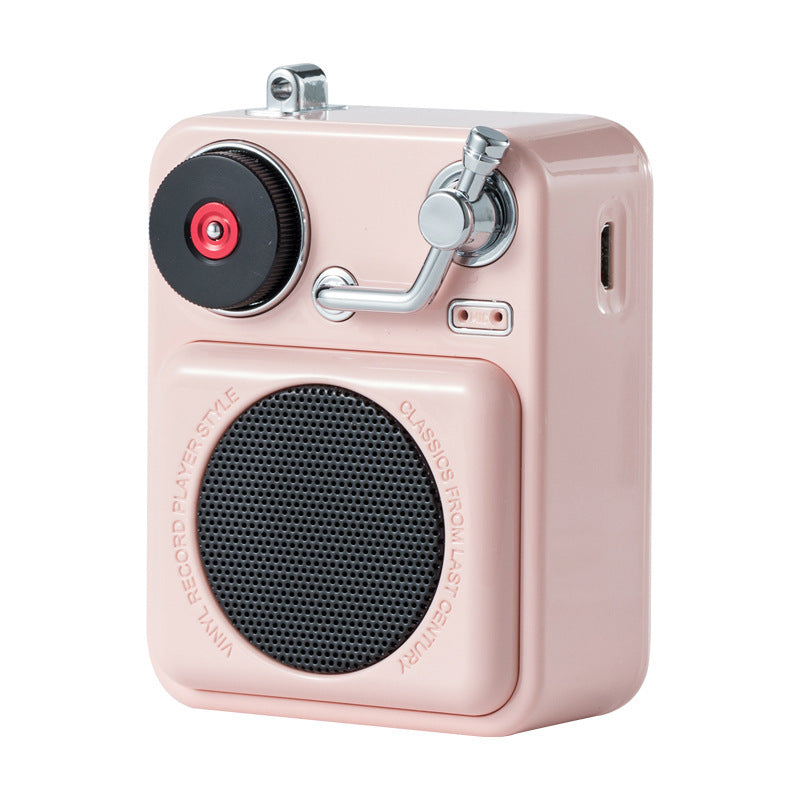 Creative Retro Subwoofer Portable Outdoor Audio