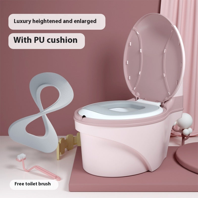 Plus-sized Baby Toilet Can Put Garbage Bags For Children Aged