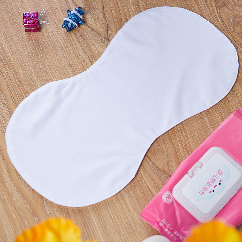 Double Layered Seam Cotton Baby Hiccup Pad