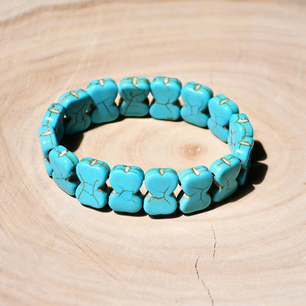 Bracelet géométrique rétro pour hommes et femmes