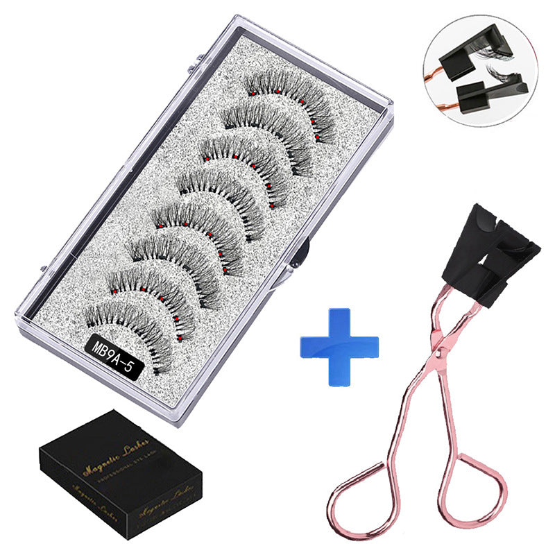 Quantum False Eyelashes Set Magnet Suction
