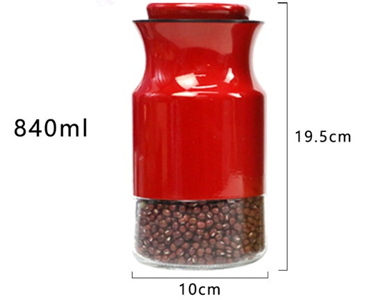 Glass Oil Bottle Stainless Steel Color Kitchen Seasoning Bottle