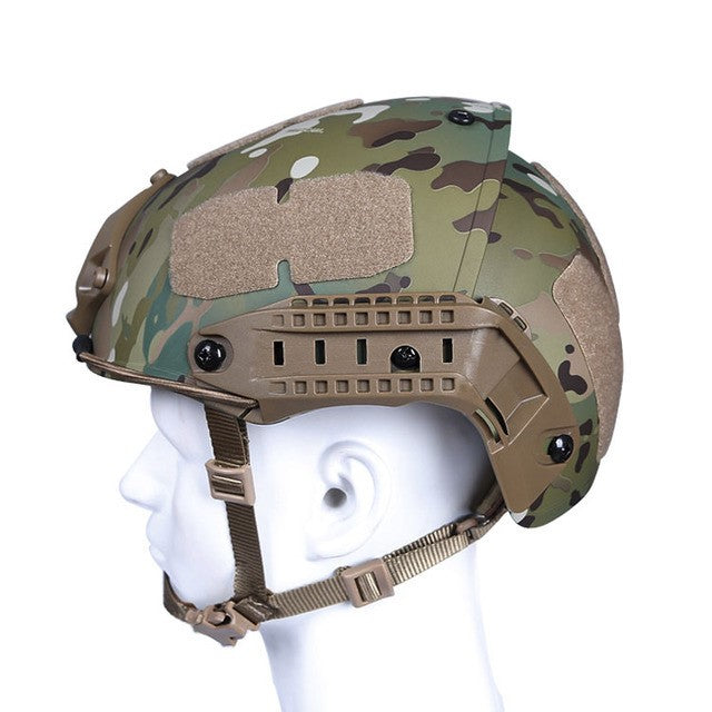Casque tactique AF avec mentonnière haute