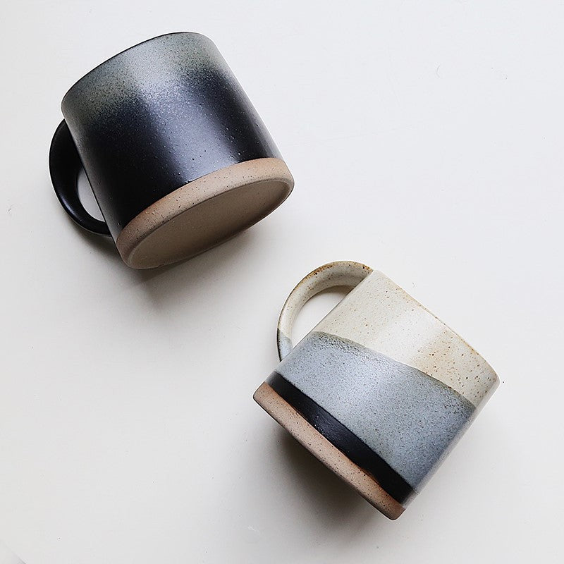 Retro Stoneware Hanging Ear Coffee Cup Household