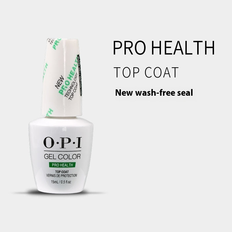 Vernis à ongles colle Gel jetable Trempé Scellant de finition