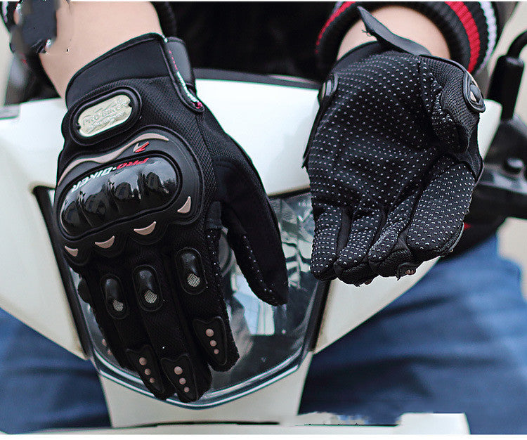 Locomotive Anti Drop Half Finger Gloves Knight Equipment