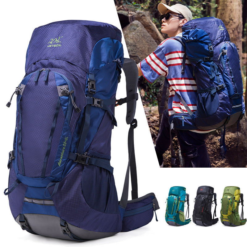 Sac à dos de randonnée léger et imperméable de grande capacité pour homme