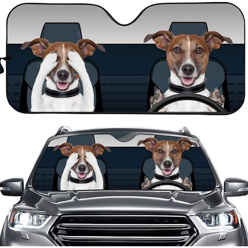 Car Sunshade Front Gear Heat Insulation Free Punch