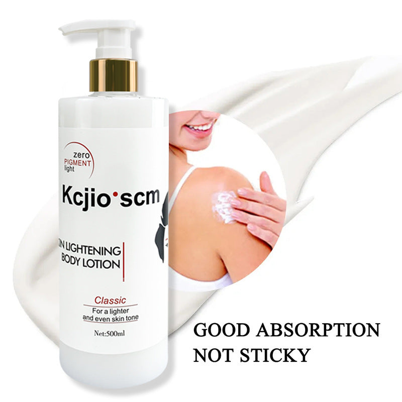 Lotion corporelle éclaircissante protectrice Lotion hydratante nourissante et hydratante améliorée