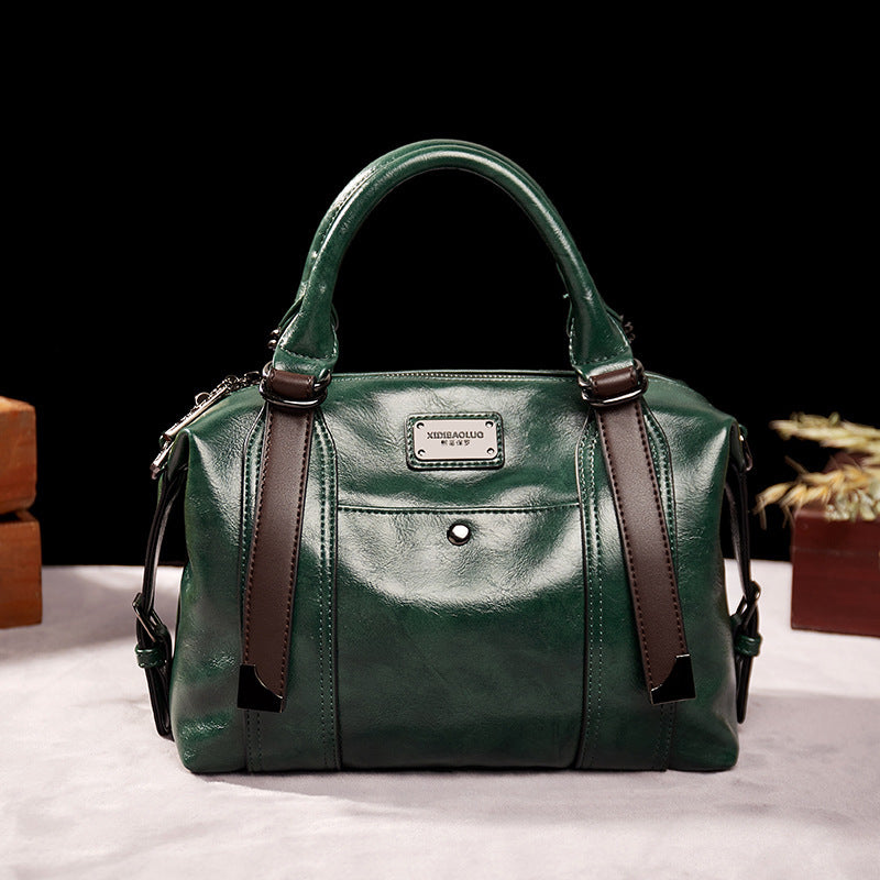 Sac bandoulière rétro pour femme grande capacité