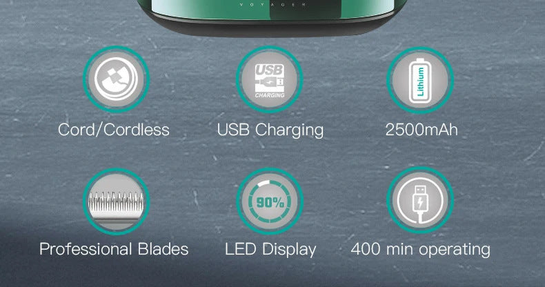 Men's High-power Base Charging Hair Clipper