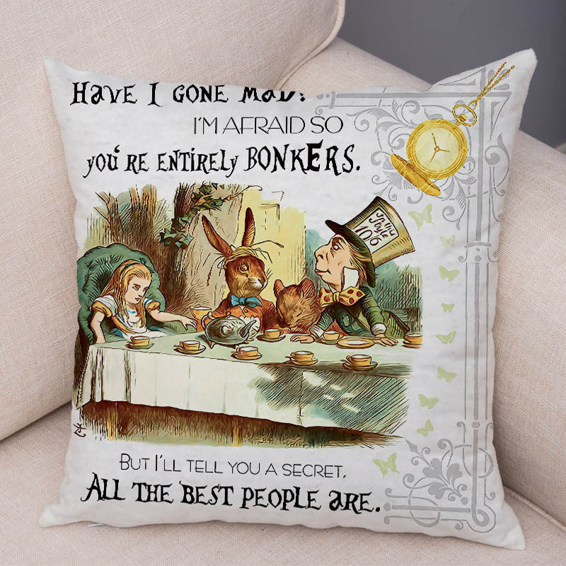 Cartoon Animal Home Sofa Pillow Cushion Cover Digital Printing
