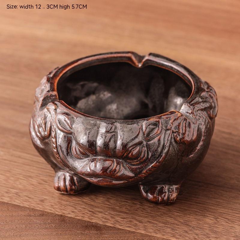 Nordic Style Light Luxury Ceramic Ashtray Household