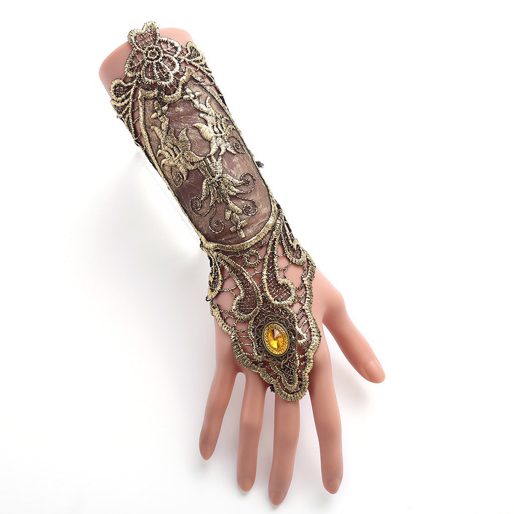 Bracelet de dentelle vintage tendance pour femme
