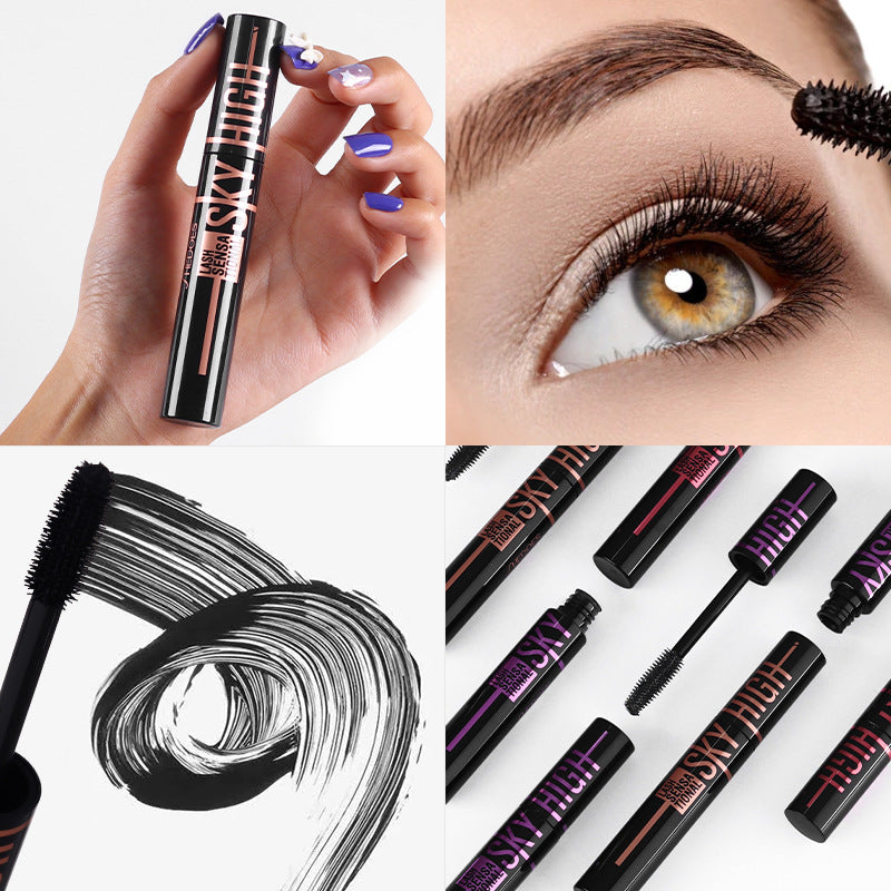 Mascara volumateur recourbant non florissant et longue tenue