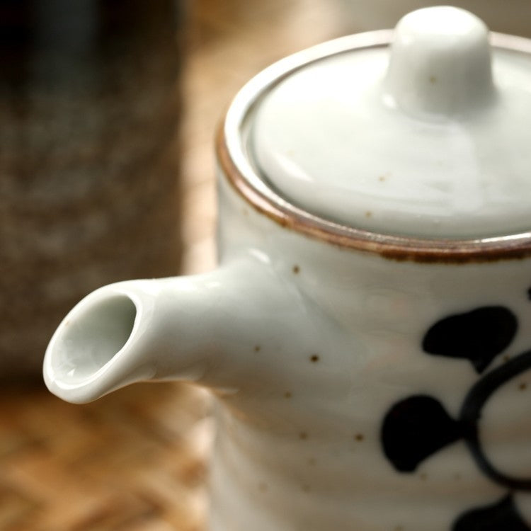 Sauce Soja Assaisonnement Pot d'Huile en Céramique Japonaise Ancienne Simple
