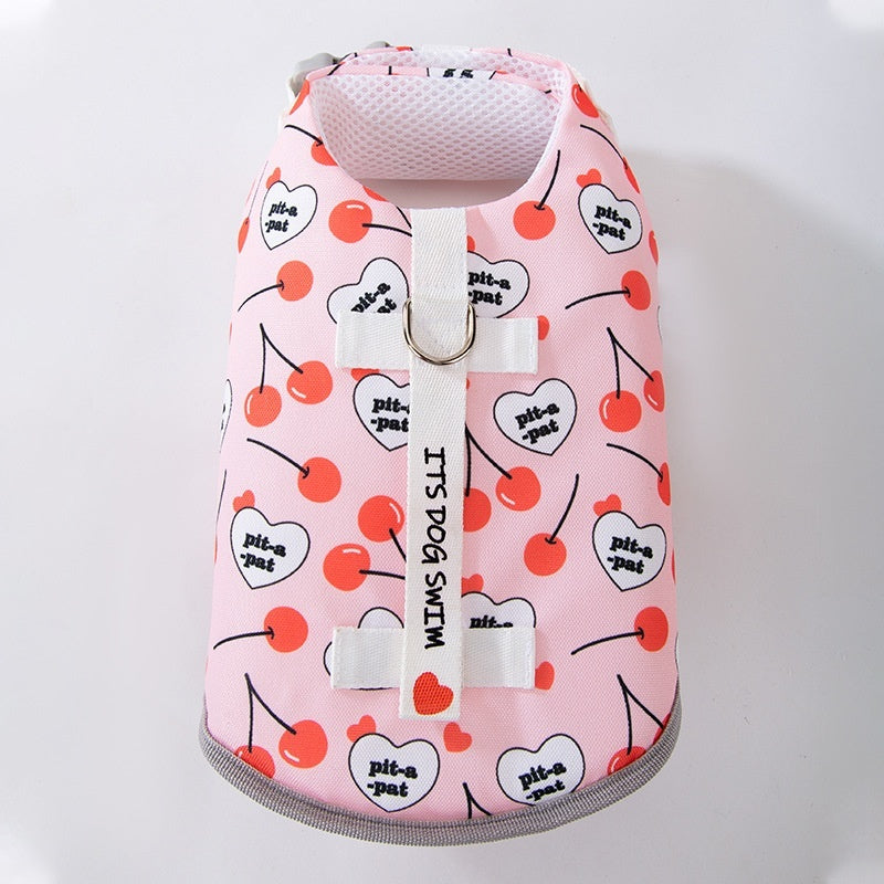 Special Traction Pet Fruit Printed Clothes