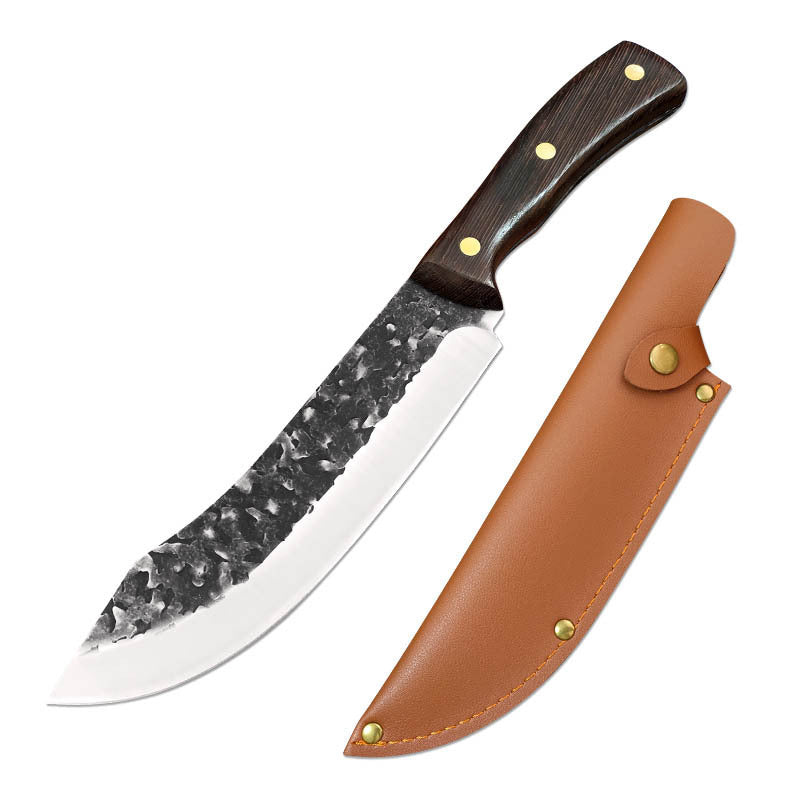 Stainless Steel Pork Stall Meat Cutting Knife