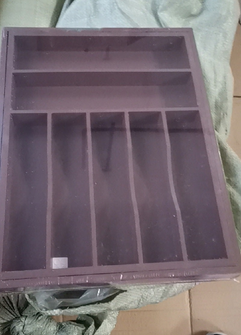 Organisateur de tiroir de cuisine en bambou Home Fashion