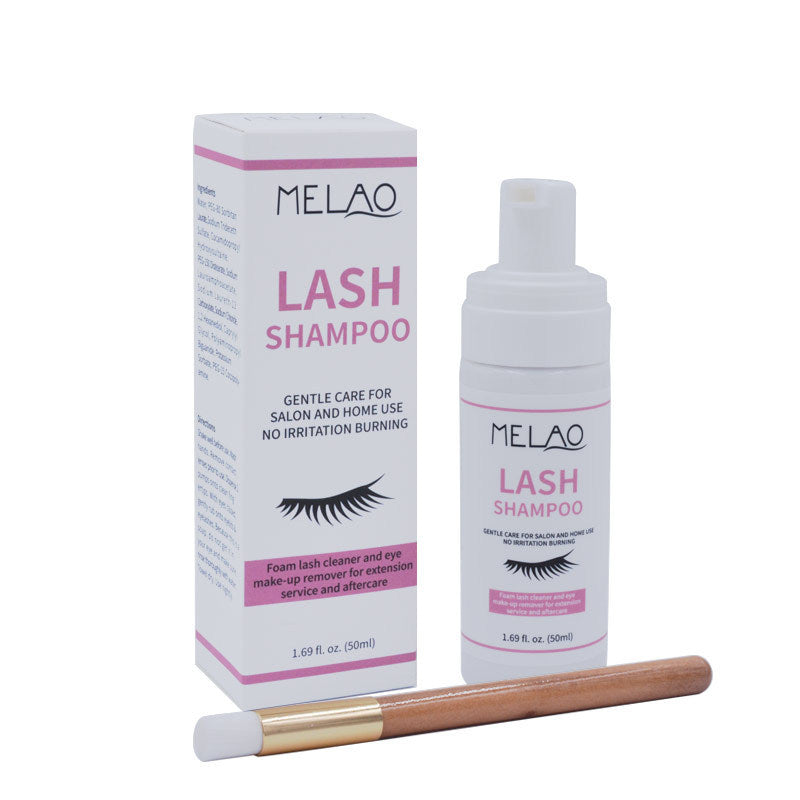 Eyelash Shampoo Moisturizing Frizz Cleaning
