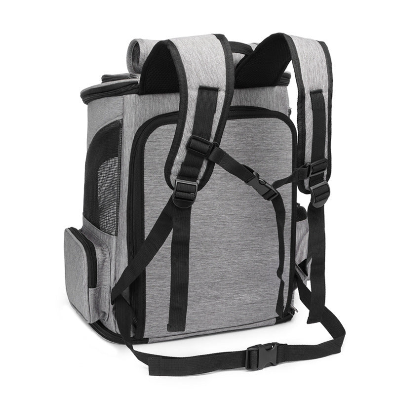 Sac de transport extensible pour animaux de compagnie, sac de transport pour chien grande capacité, sac à dos portable pour chat, sac pour chat pliable