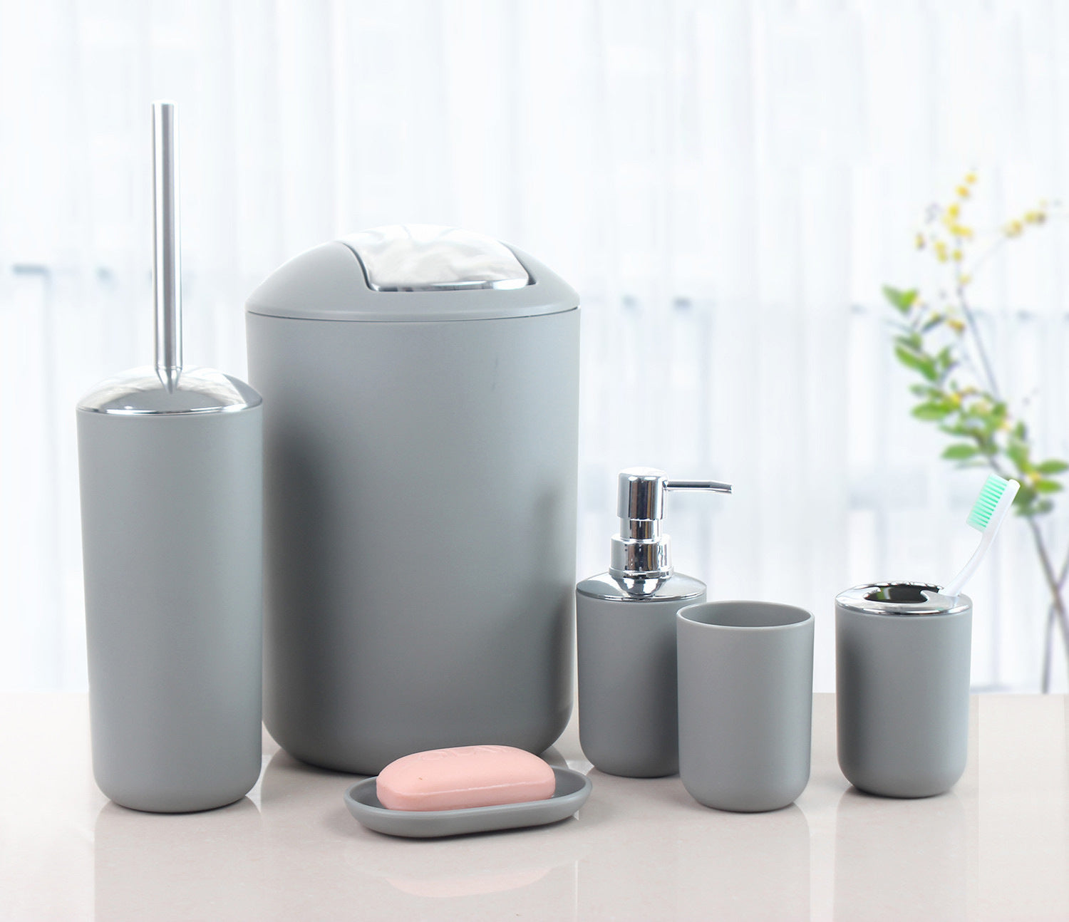 Ensemble de 6 pièces pour salle de bain