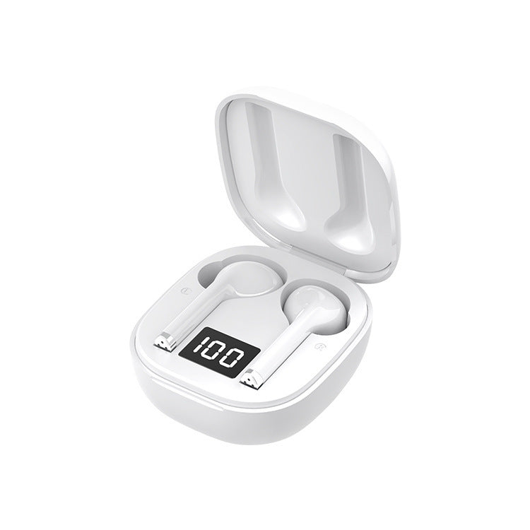 wireless 5.0 touch private mode LED digital display headset