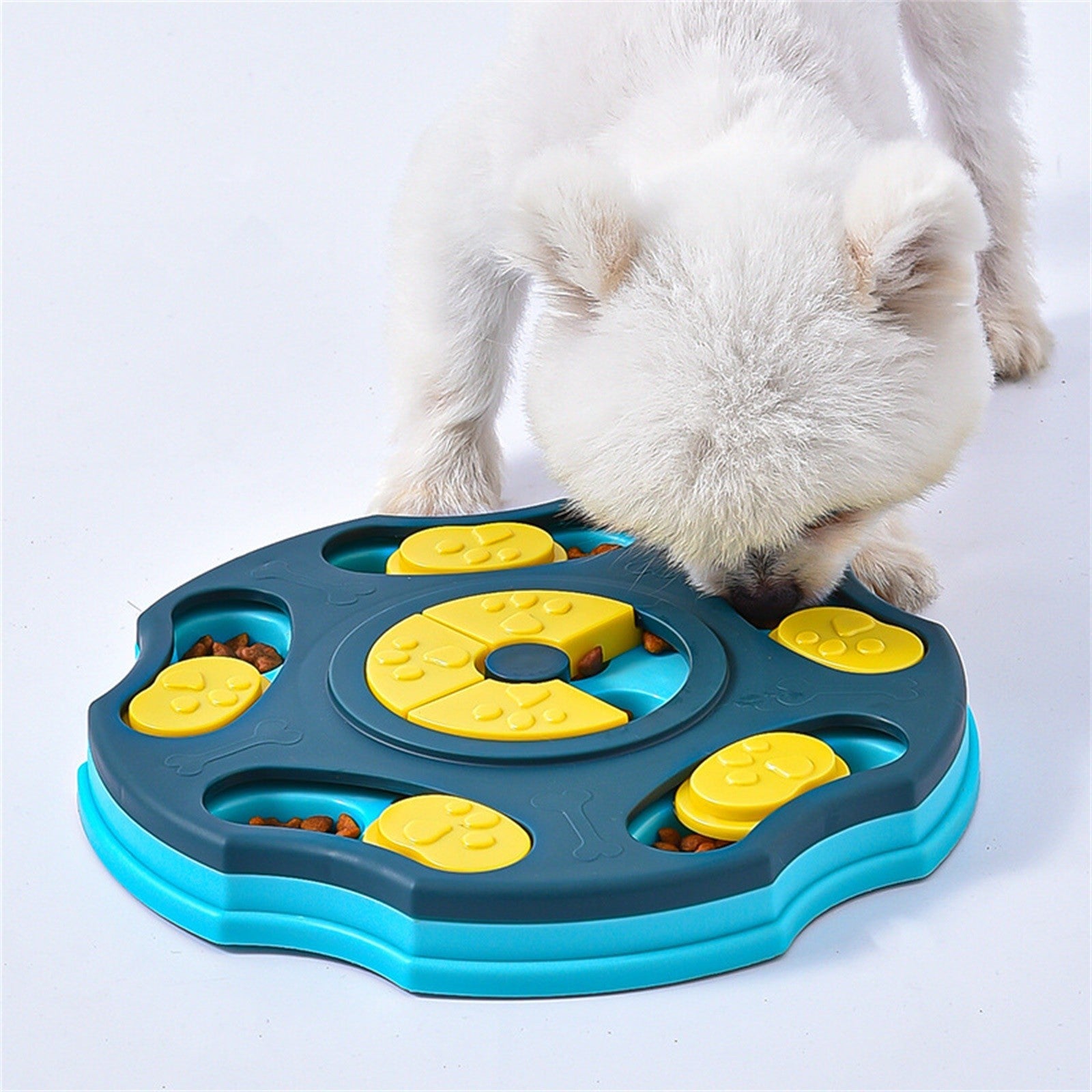 Toy Pet Dog Bowl Food Searching Multifunctional Food Box Interactive Games For Aggressive Chewer Gift