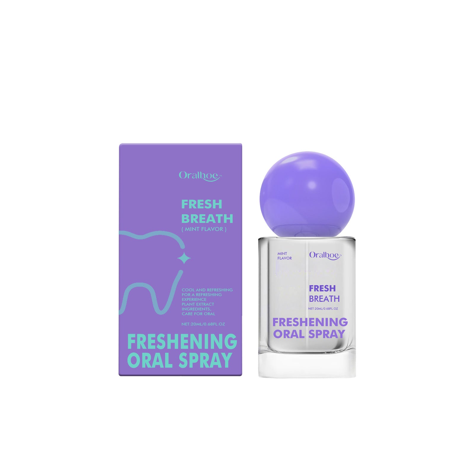 Oral Spray Refreshing Long-lasting Portable